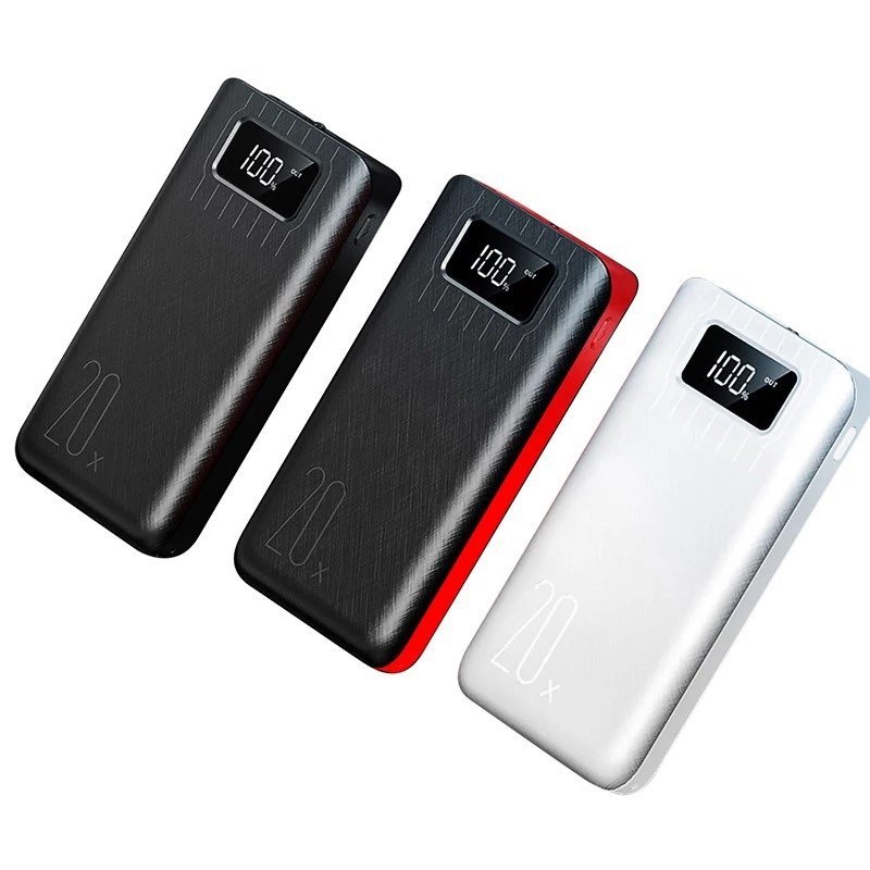 20000mAh External Battery Power Bank Dual USB With LED Flashlight - Rise and Shine Custom Creations